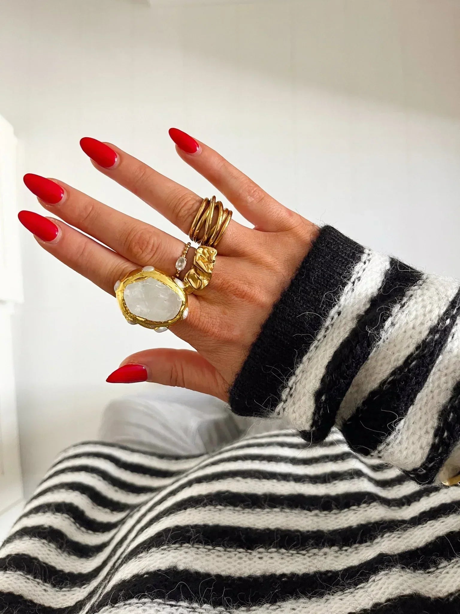 Gold rings