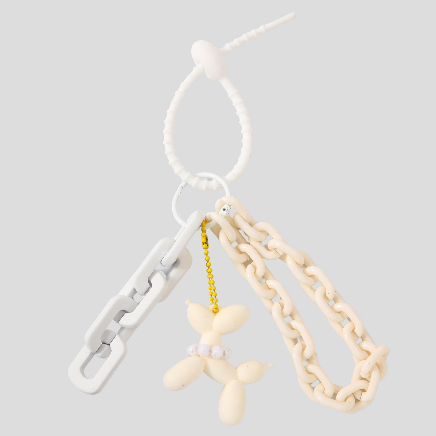 BUBBLE DOG BAG CHARM
