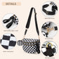 CHECKERED XXL BUM BAG