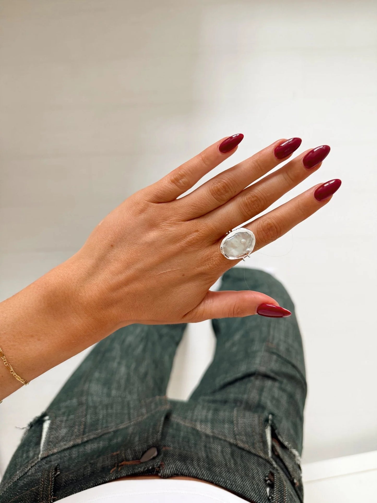 IVY PEARL RING